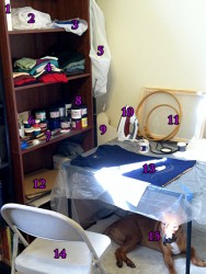 The Dragonflight Apparel workspace
