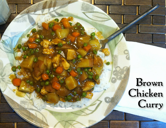 Recipe: Brown Chicken Curry