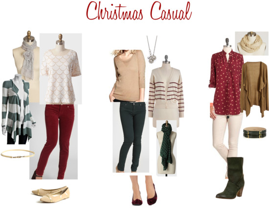 Christmas Colors Fashion How-To