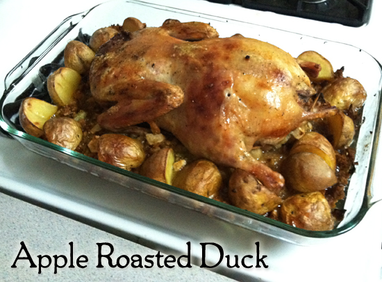 Recipe: Apple Roasted Duck