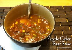Apple Cider Beef Stew