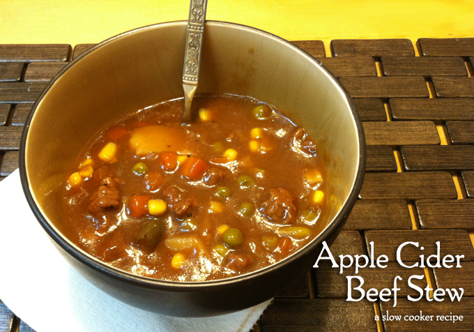 Apple Cider Beef Stew