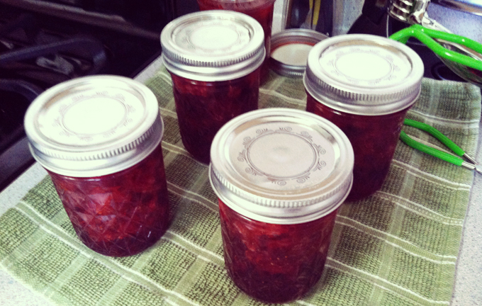 Strawberry jam