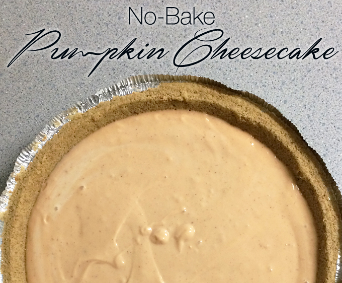 No-Bake Pumpkin Cheesecake
