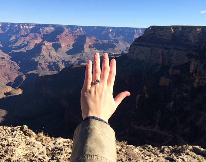 Grand Canyon and my new ring